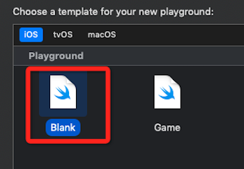Create a blank template