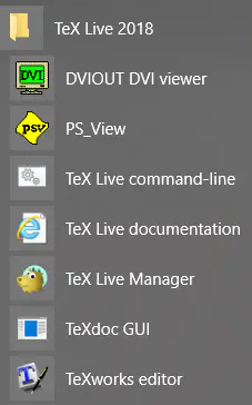 texlive 2018