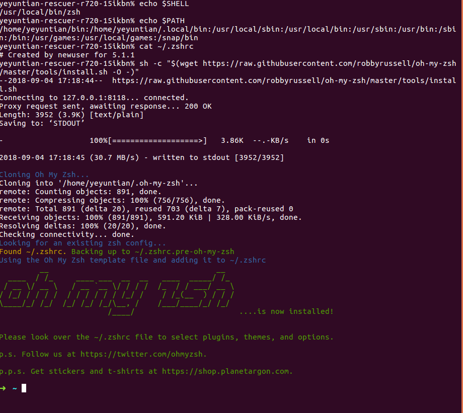 Linux安装zsh,更好用的终端，zsh添加插件_如何让linux的终端更好用CSDN博客