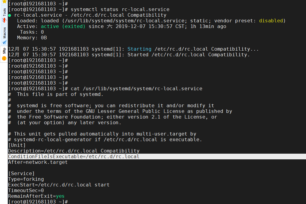 【Linux】关于 CentOS7.x /etc/rc.d/rc.local_centos7 rc0.dCSDN博客
