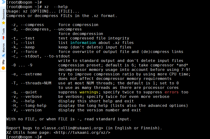  tar gzip gunzip bzip2 bunzip2 xz zcat HunterMichaelG CSDN 