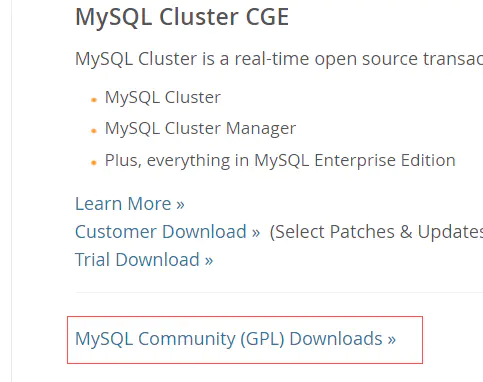 【MYSQL】如何下载mysql驱动jar包