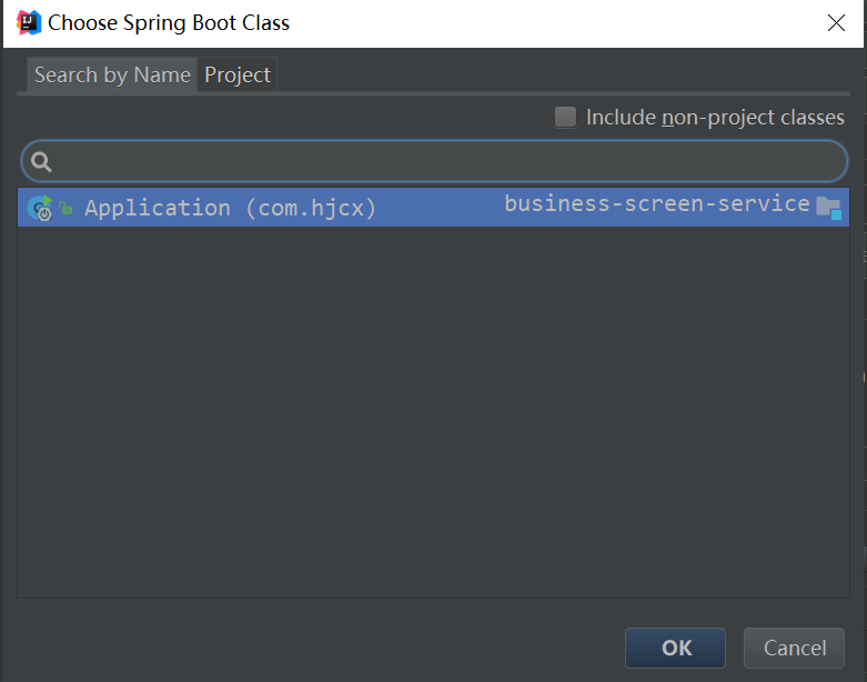 Choose Spring Boot class.png