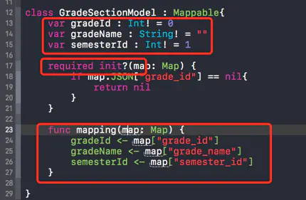 Swift: 实现JSON转Model - HandyJSON