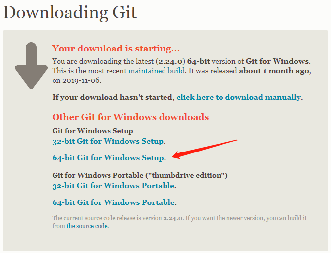 图1.1 选择安装版本