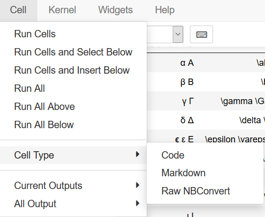 Jupyter Notebook 菜单栏选项全解说_juypter Notebook菜单介绍-CSDN博客