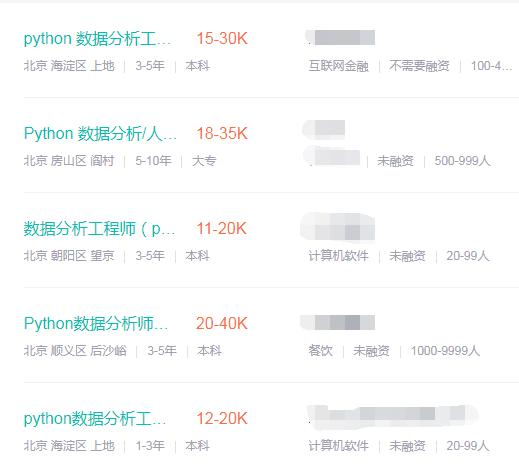 Python这五大就业方向的薪资待遇，你选择哪个？