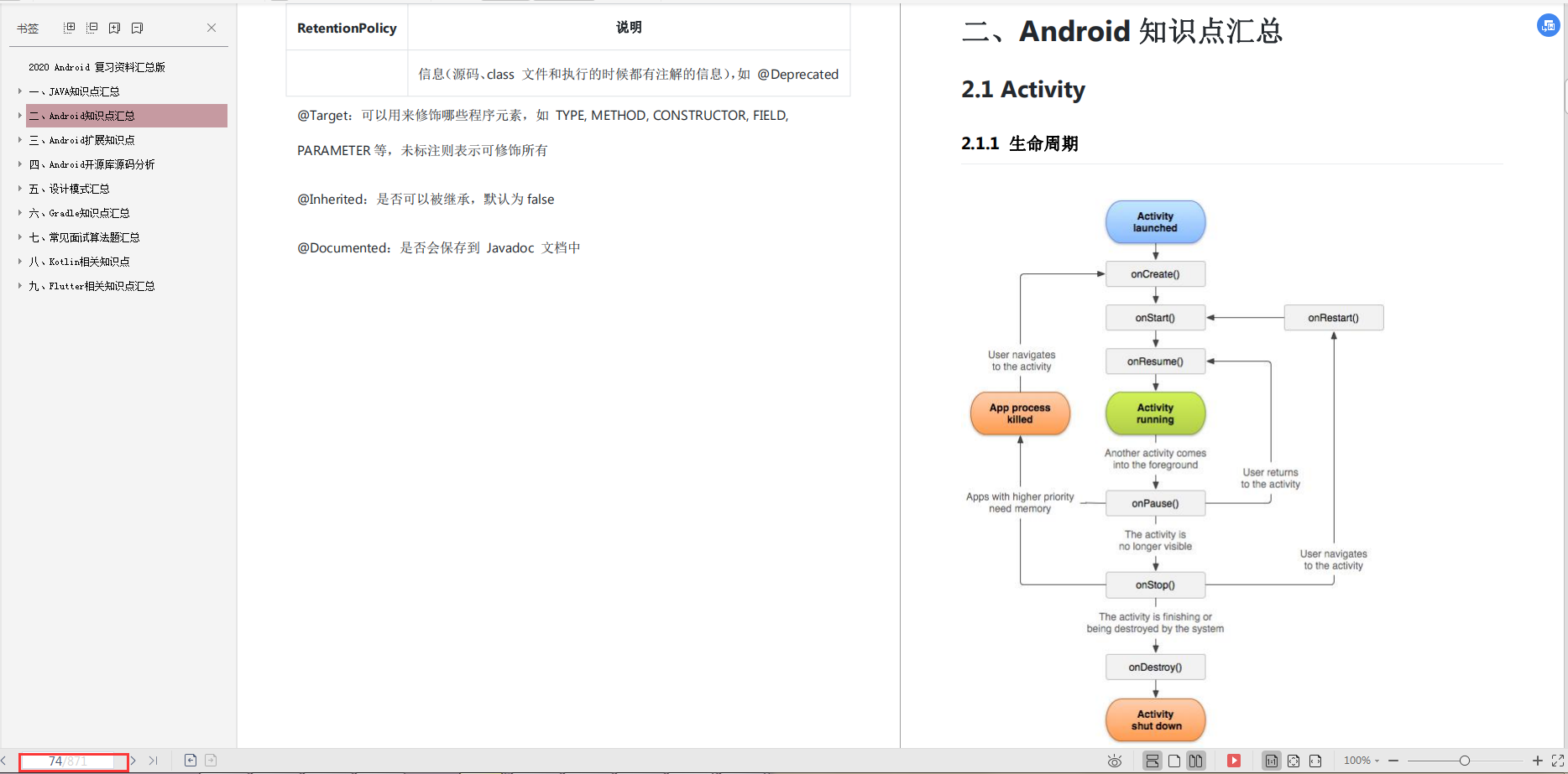 第二章Android知识点汇总 第二章Android知识点汇总