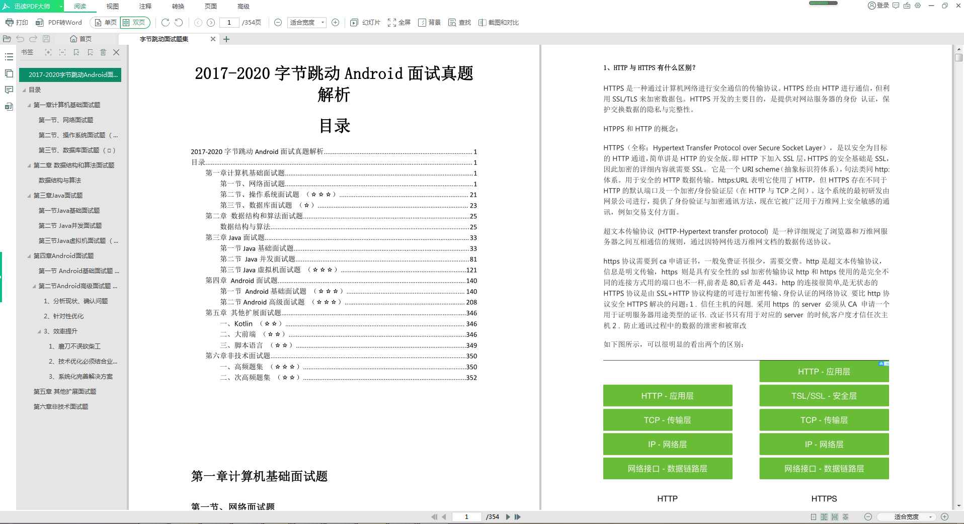 字节跳动Android面试真题解析目录 字节跳动Android面试真题解析目录