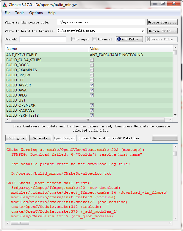 无法下载opencv_videoio_ffmpeg.dll