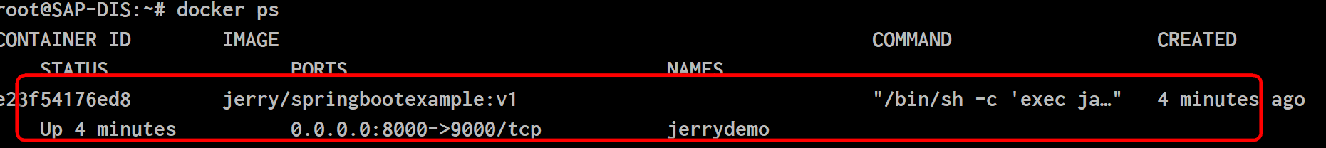 一步步把一个SpringBoot应用打包成Docker镜像并运行