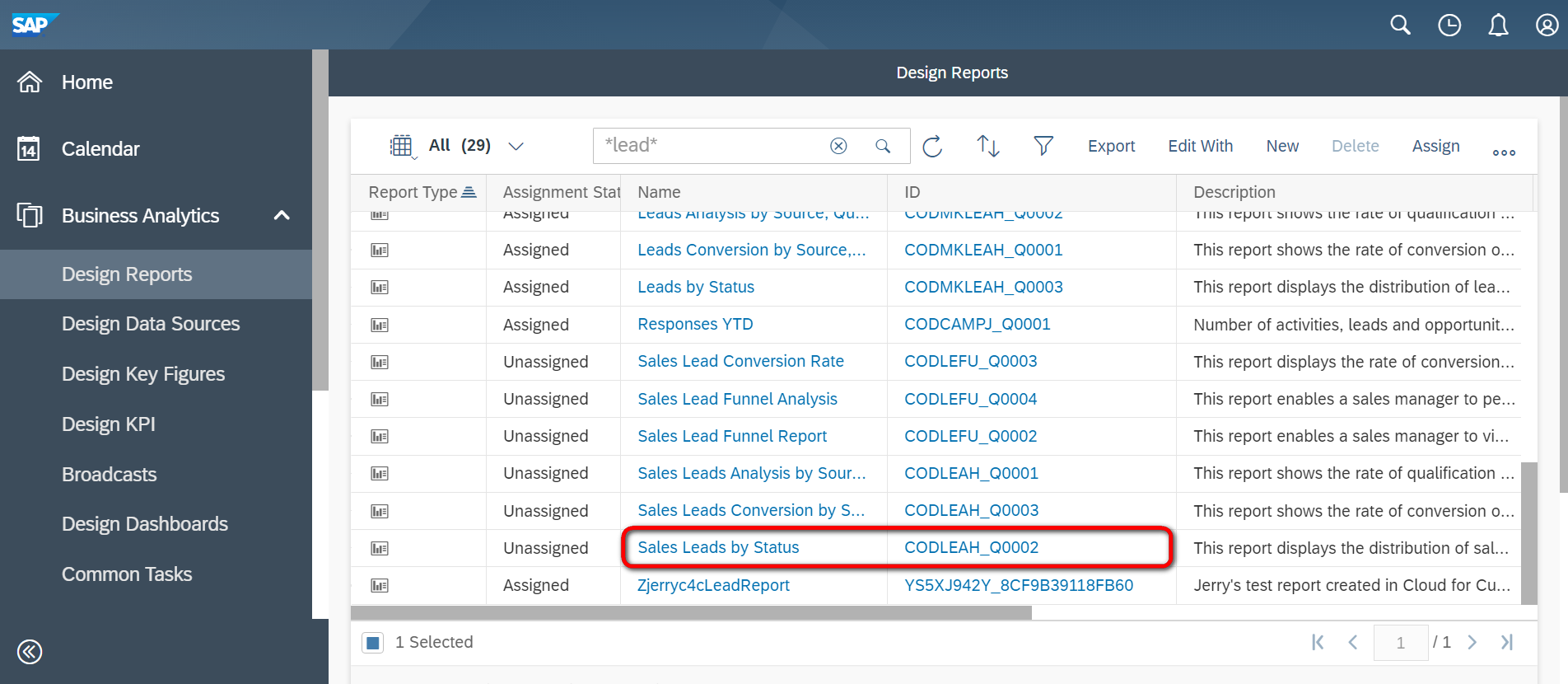 如何配置SAP Analytics Cloud到SAP Cloud for Customer的连接