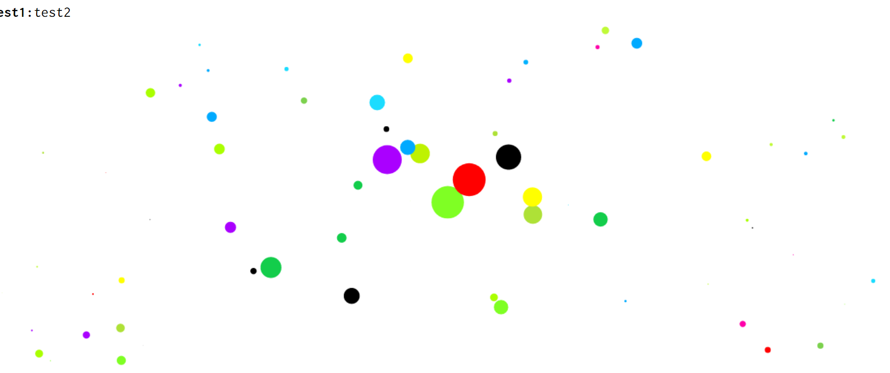 180行JavaScript代码实现的小球随机移动代码