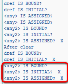 SAP ABAP一组关键字 IS BOUND, IS NOT INITIAL和IS ASSIGNED的用法剖析