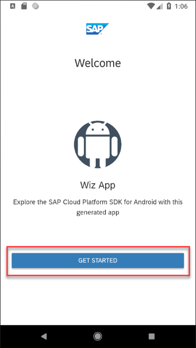 使用SAP云平台Android SDK创建Mobile应用