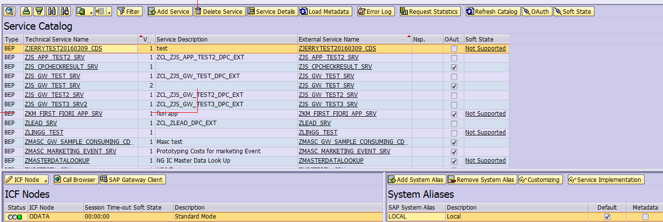 如何基于SAP CDS view创建OData服务