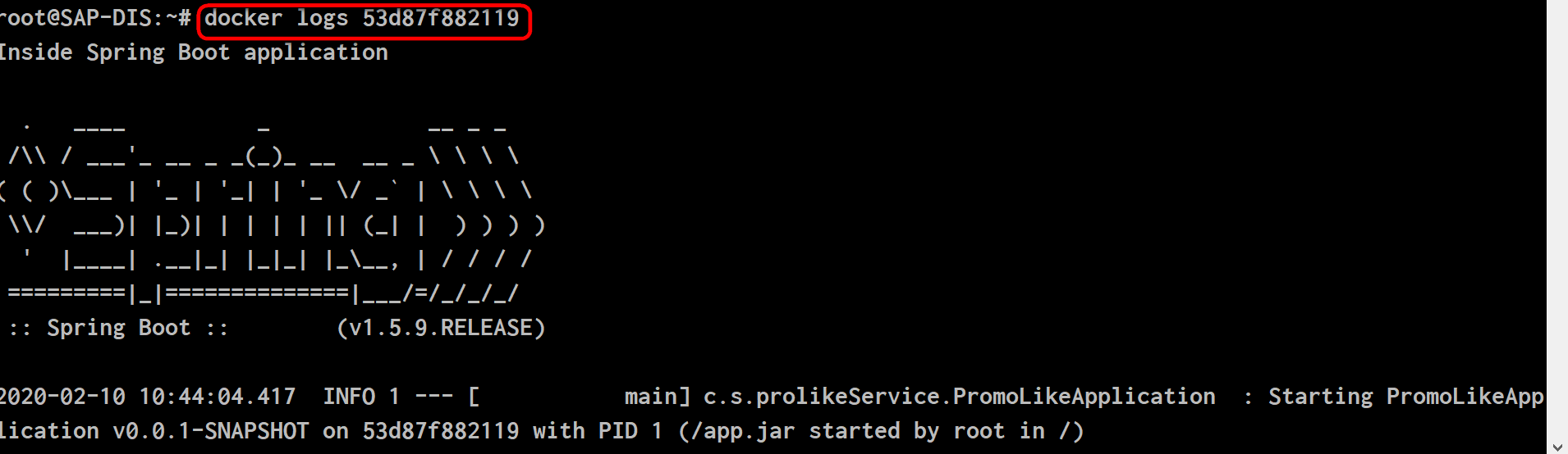 另一种办法直接在宿主机上的文件夹内查看Docker镜像运行的日志文件