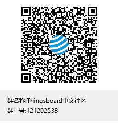 Thingsboard grupo de la comunidad china de chat .png código bidimensional