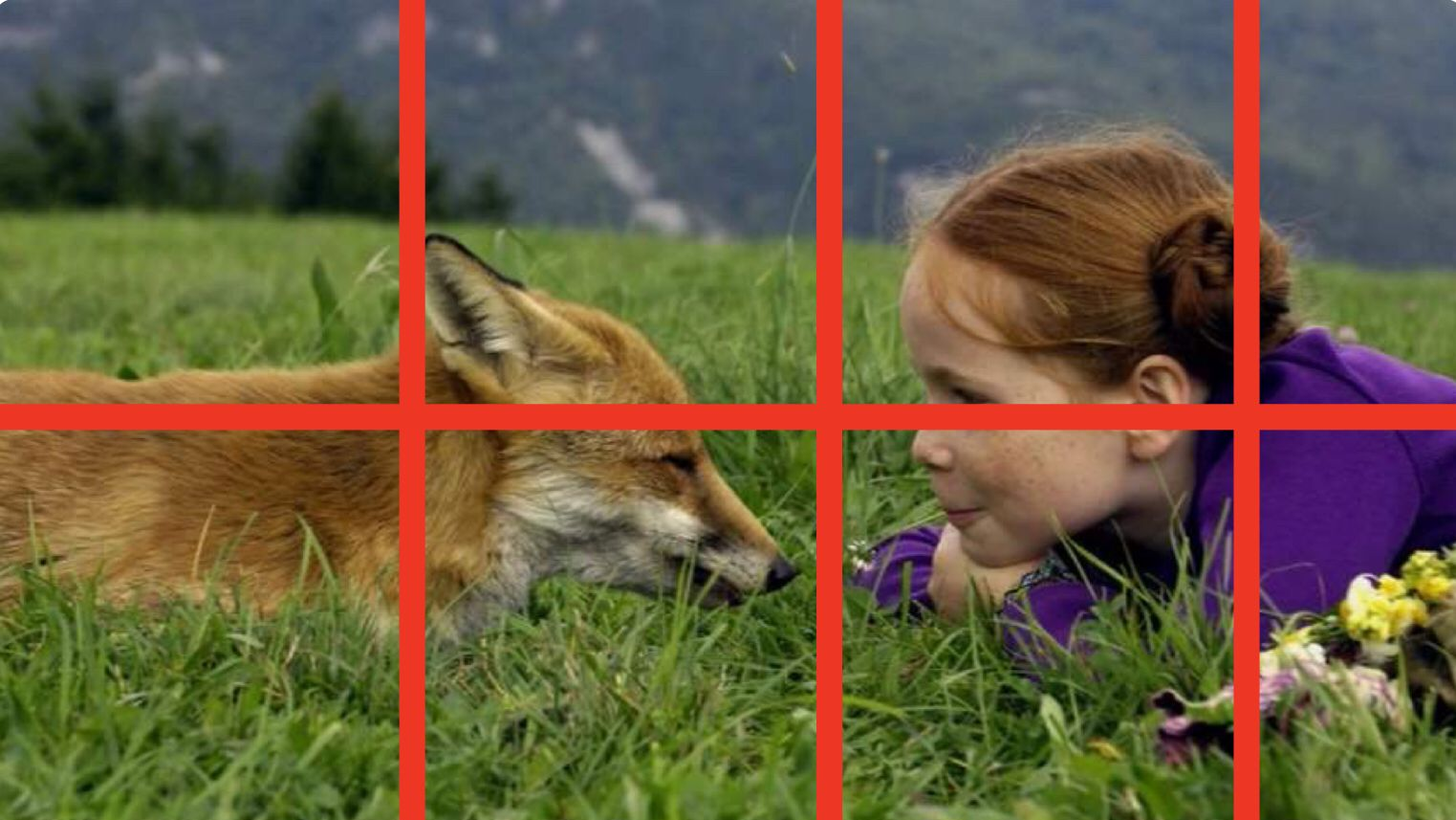 把一张图片分成许多张小图片