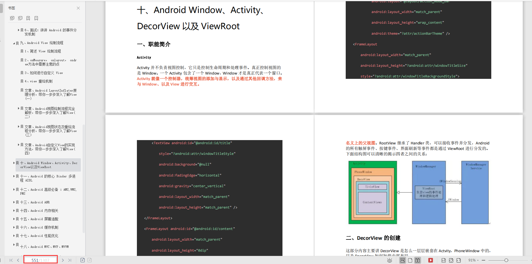Android Window