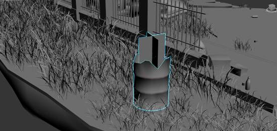 3D游戏建模：3dmax对场景进行布局和建模