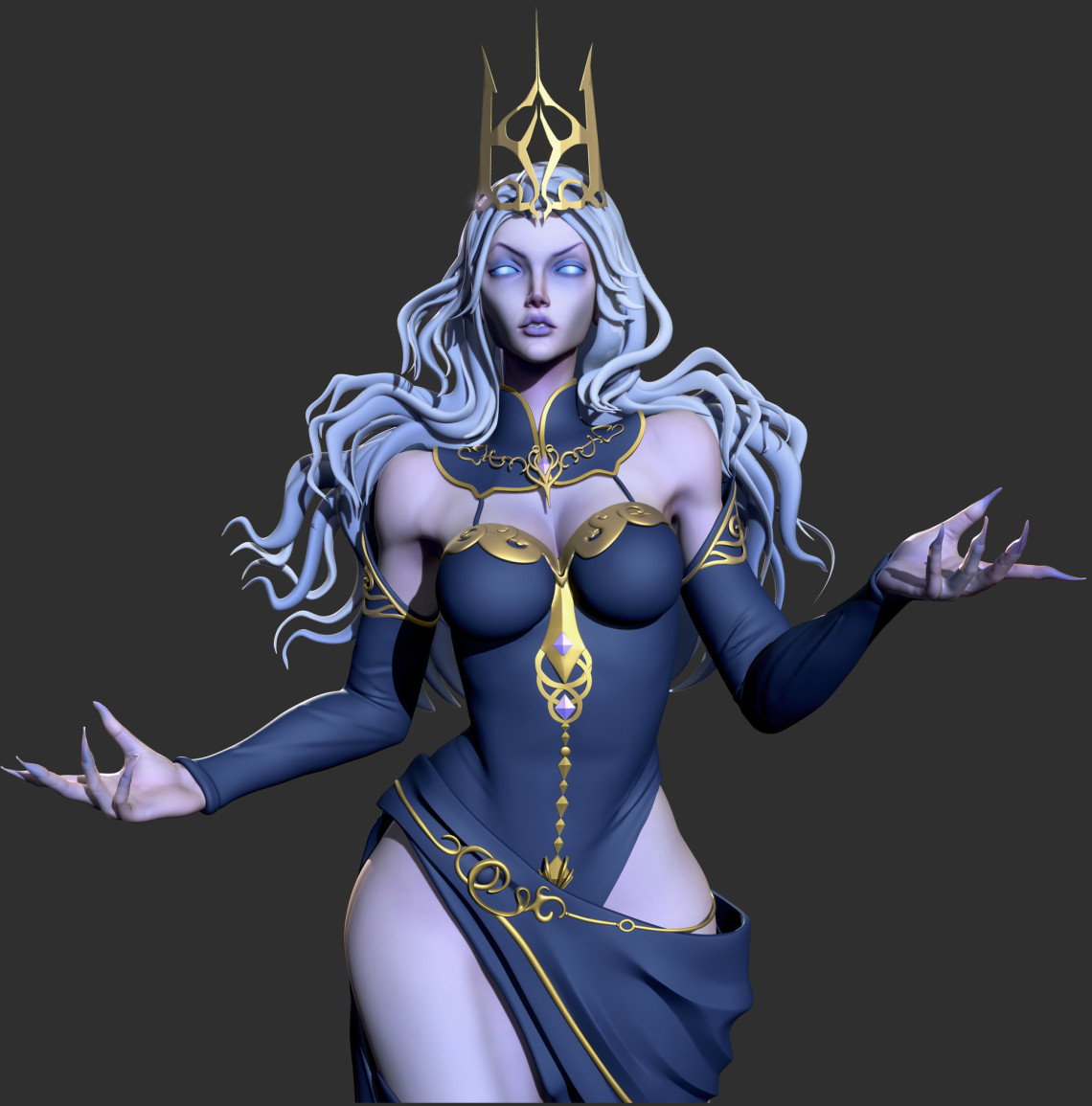 女巫3d角色国外3d设计师durontorakib