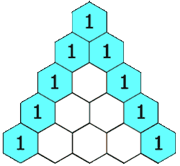 C#LeetCode刷题之#118-杨辉三角（Pascal's Triangle）