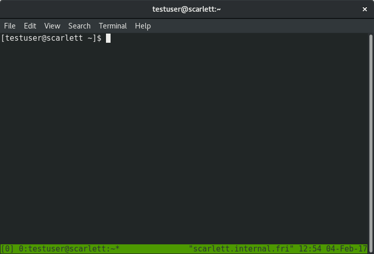 tmux_terminial