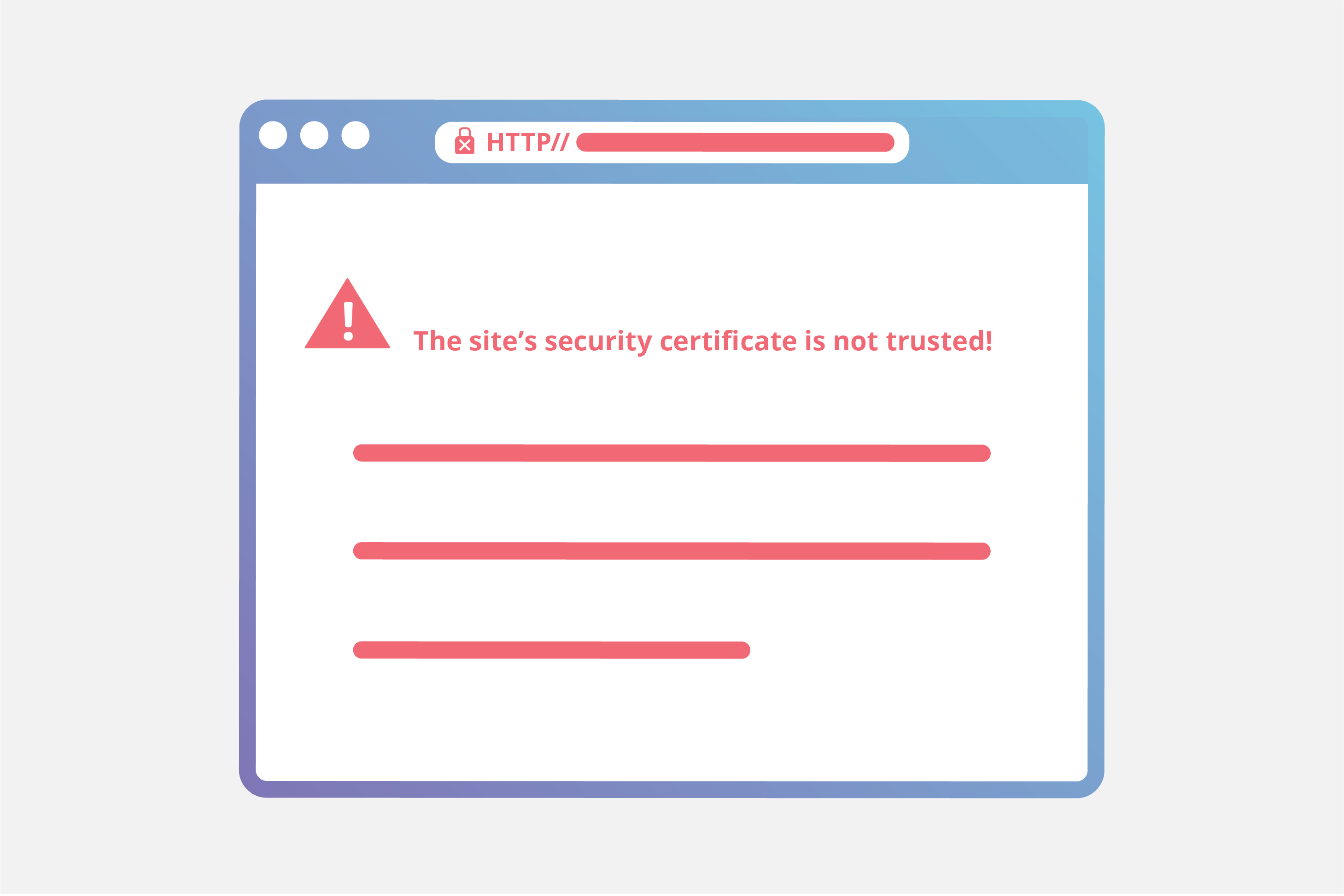 SSL/TLS error graphic