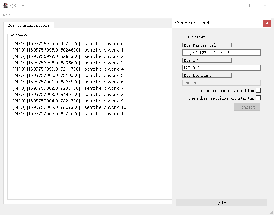 ROS Windows 人机交互软件开发探索与总结一（开发环境搭建及ROS Win10 Qt功能包的编译运行）_ros Qt环境的搭建及基础 ...