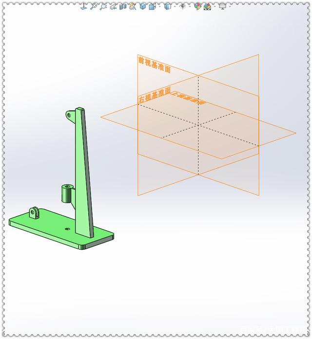 SOLIDWORKS装配体里插入第一个零件时需要注意的问题
