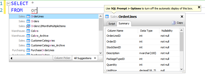 SQL语法提示工具SQL Prompt教程：自动填充GROUP BY子句