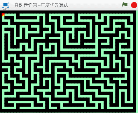 自动走迷宫(4)--广度优先算法