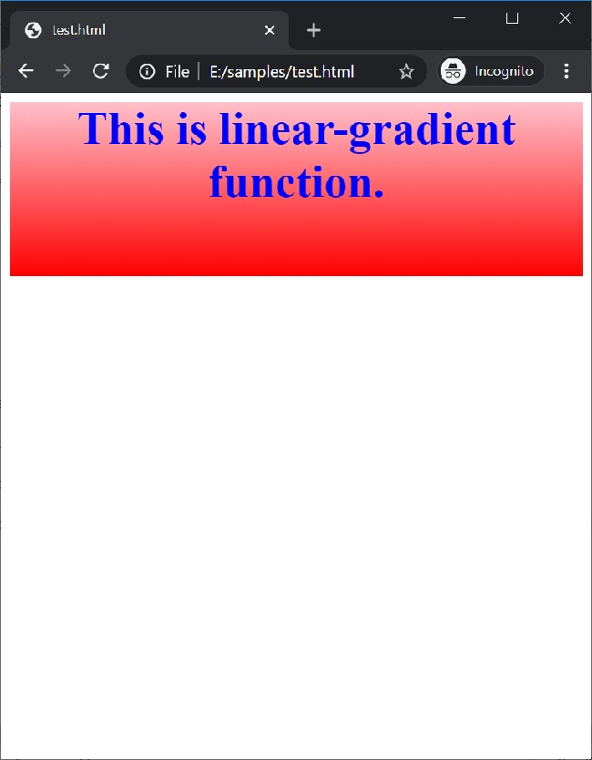 linear-gradient（）函数以及CSS中的示例-CSDN博客