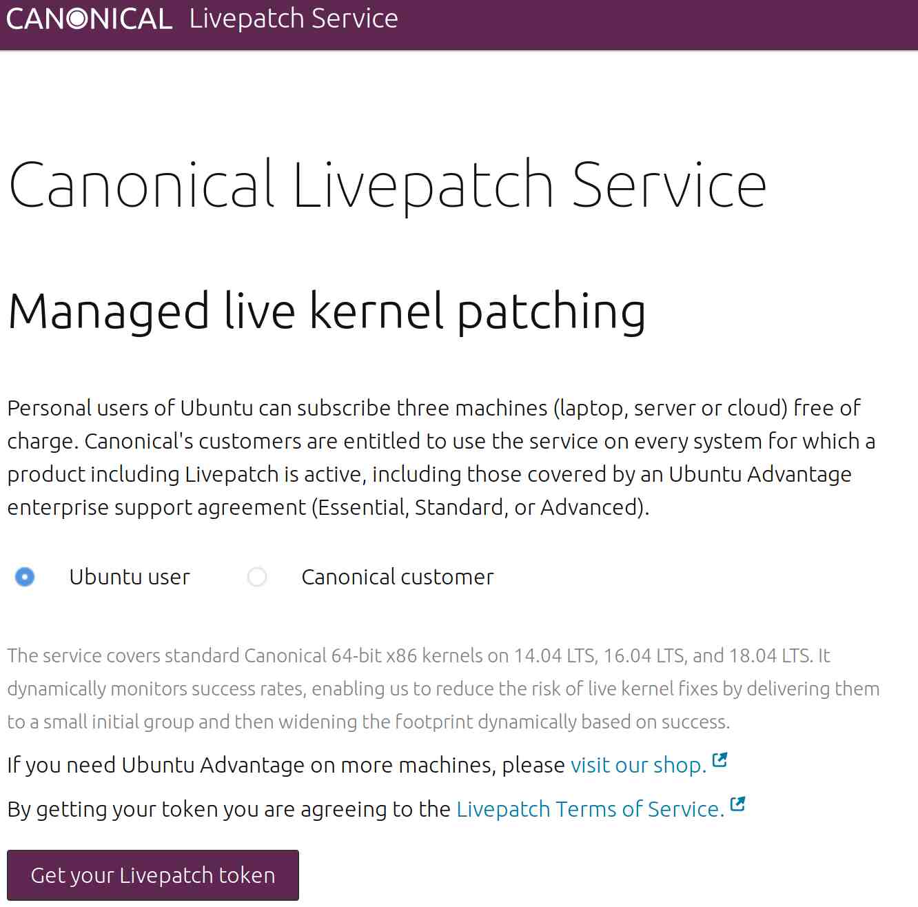 在 Ubuntu LTS 系统上启用 Canonical 内核实时补丁服务的方法介绍在 Ubuntu LTS 系统上启用 Canonical 内核实时补丁服务的方法介绍