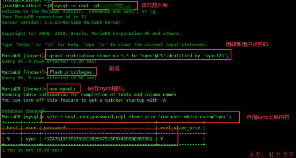 linux-mysql主从架构部署_linux配置部署主从数据库命令show slave