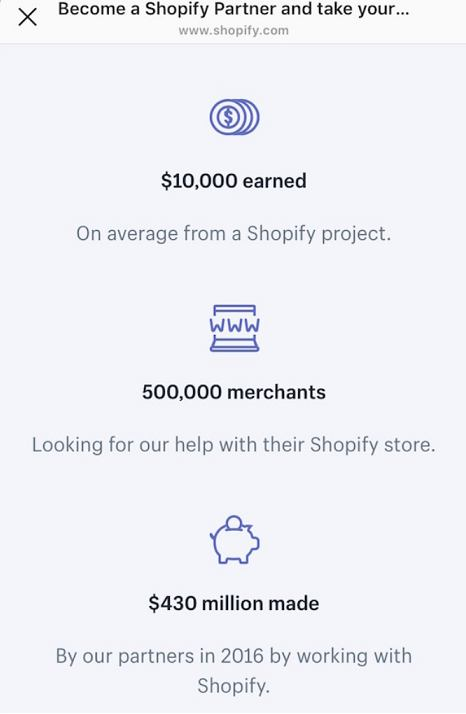 shopify数据展示示例