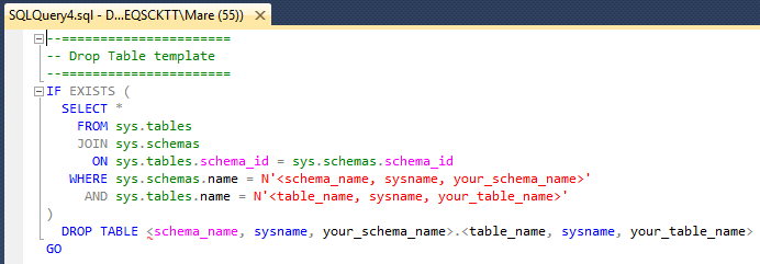 如何创建和自定义SQL Server模板-CSDN博客