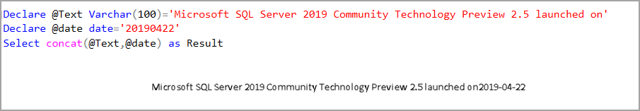 sql concat函数_使用SQL Plus（+）和SQL CONCAT函数SQL Server CONCATENATE操作-CSDN博客