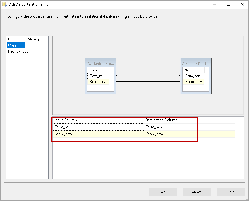 ssis 列转换_SSIS中的术语提取转换-CSDN博客