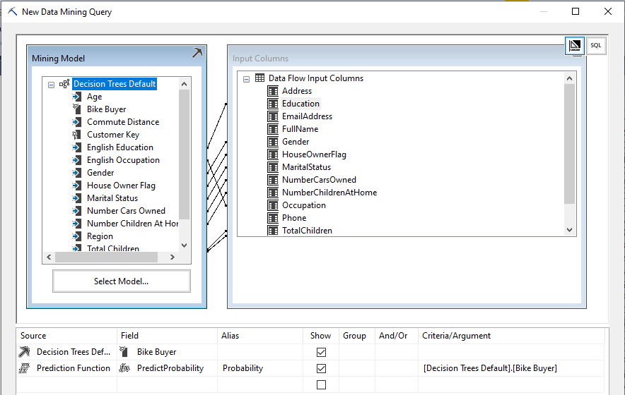 ssis中数据类型_ssis中的数据挖掘查询-csdn博客