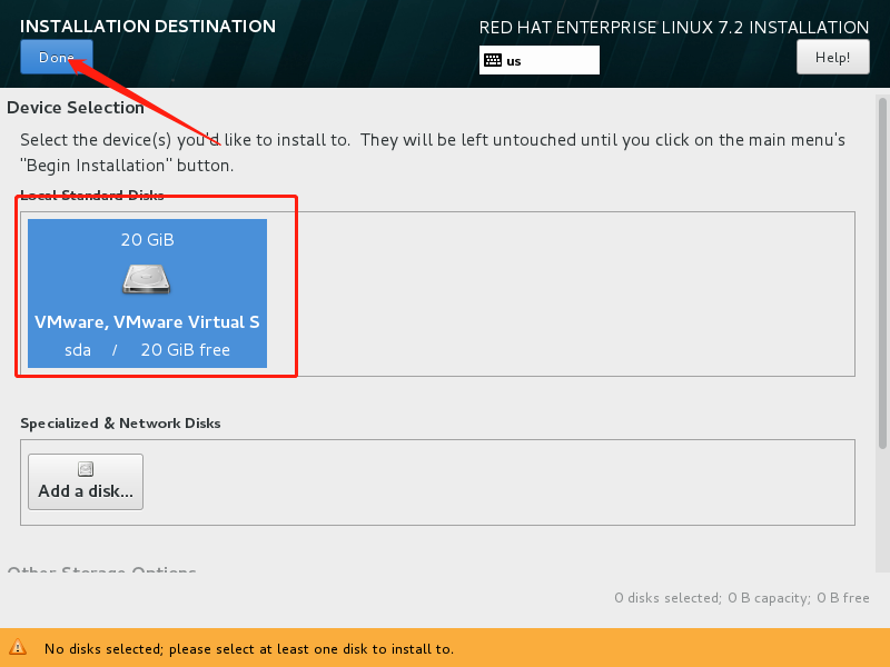 vm虚拟机中安装RedHat 红帽 RHEL 7.2 教程