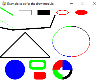 pygame中draw模块方法详解_pygame.draw.rect-CSDN博客