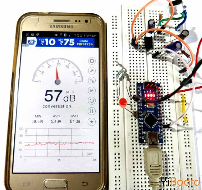 使用麦克风和arduino测量噪音水平 以db为单位 佐佐沐 程序员宅基地 程序员宅基地