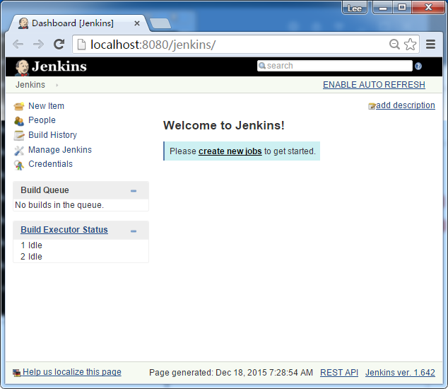 Linux安装Jenkins及jenkins使用tomcat容器启动