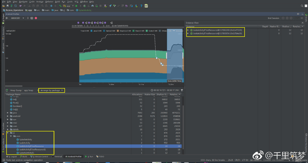 Android profiler как пользоваться