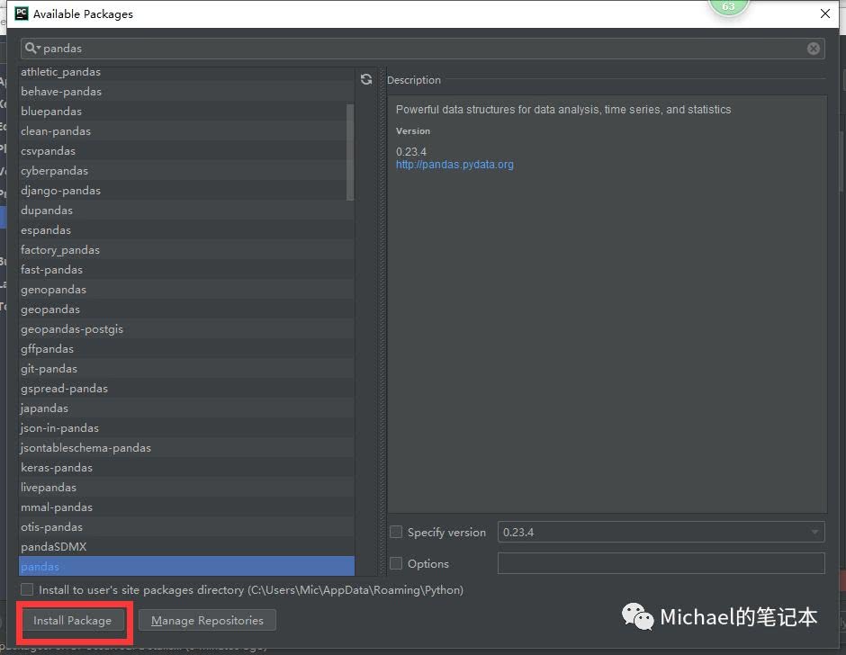 在Pycharm中安装Pandas库方法（简单易懂）「建议收藏」