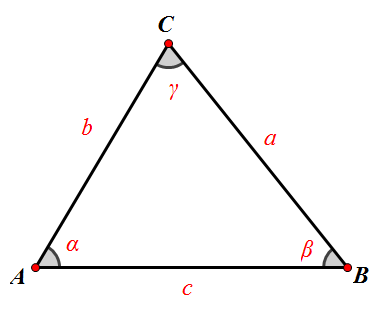 c语言初步顺序结构已知三边求三角形面积余弦定理