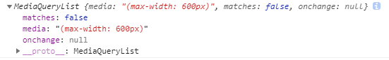MediaQueryList