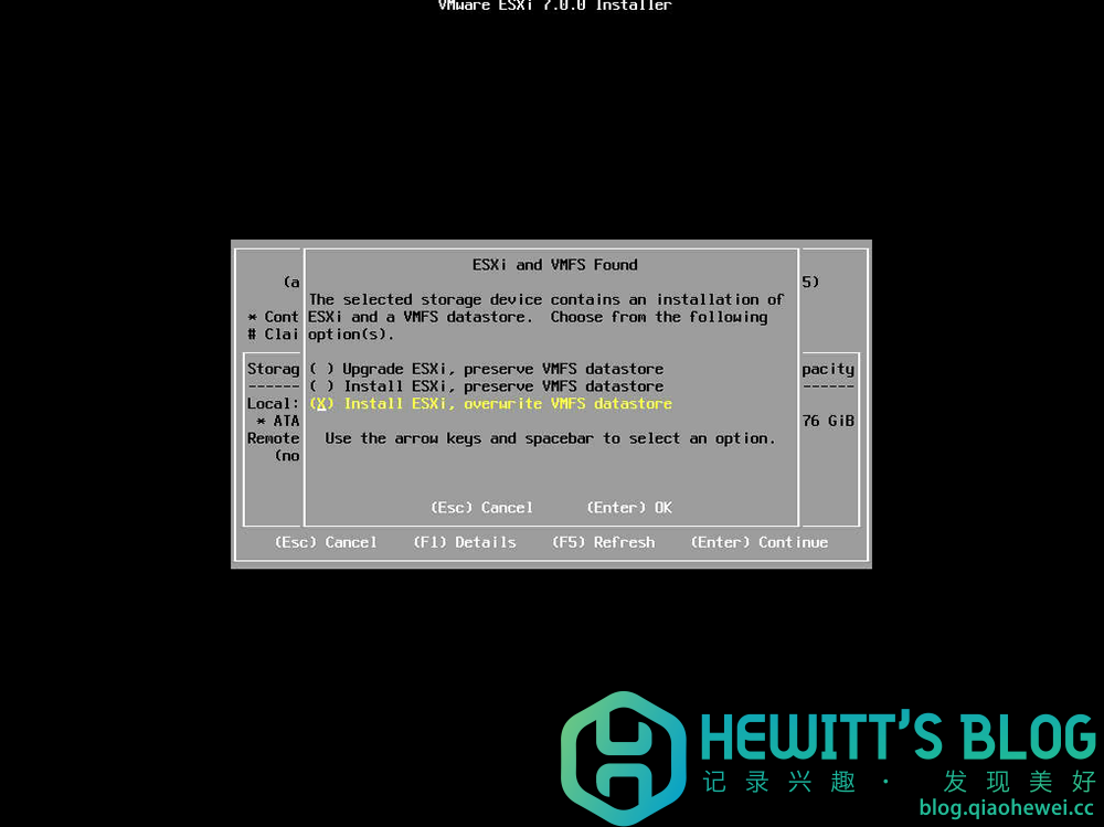 ESXI7.0װ